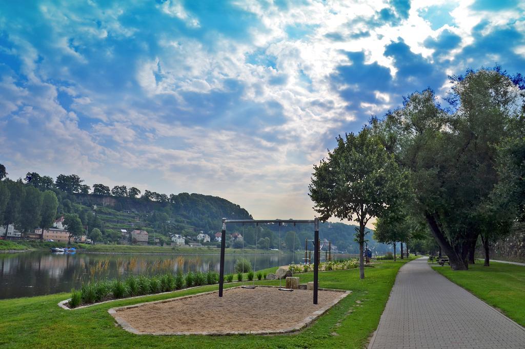 Elbschloesschen Refugium Otel Pirna Dış mekan fotoğraf